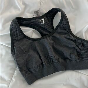 Gymshark Black Racerback Sports Bra